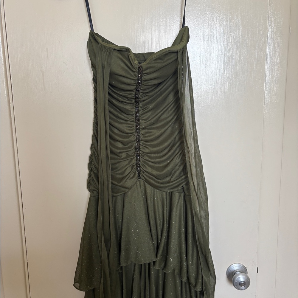 Fairycor Olive Green Dress